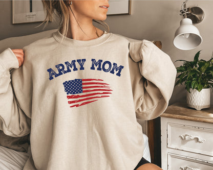 Army Mom Sweatshirt, Army Mom Hoodie, Proud Army Mom Sweatshirt-newamarketing