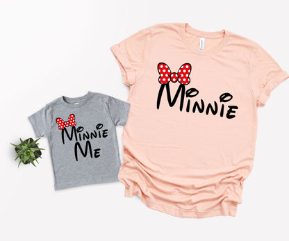 Mommy and Mini Shirts, Minnie and Minnie Me Shirts, Mom and Me Disney Shirts-newamarketing