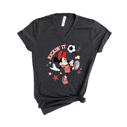 Disney Soccer Shirt, Disney Football Shirt, Mickey Mouse Football Shirt-newamarketing