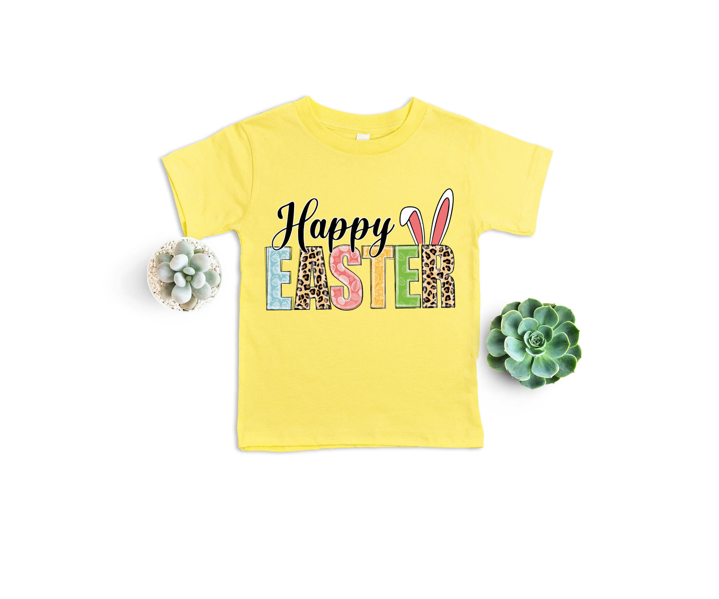 Happy Bunny Shirts, Happy Easter T-Shirt, Leopard Bunny Shirt-newamarketing