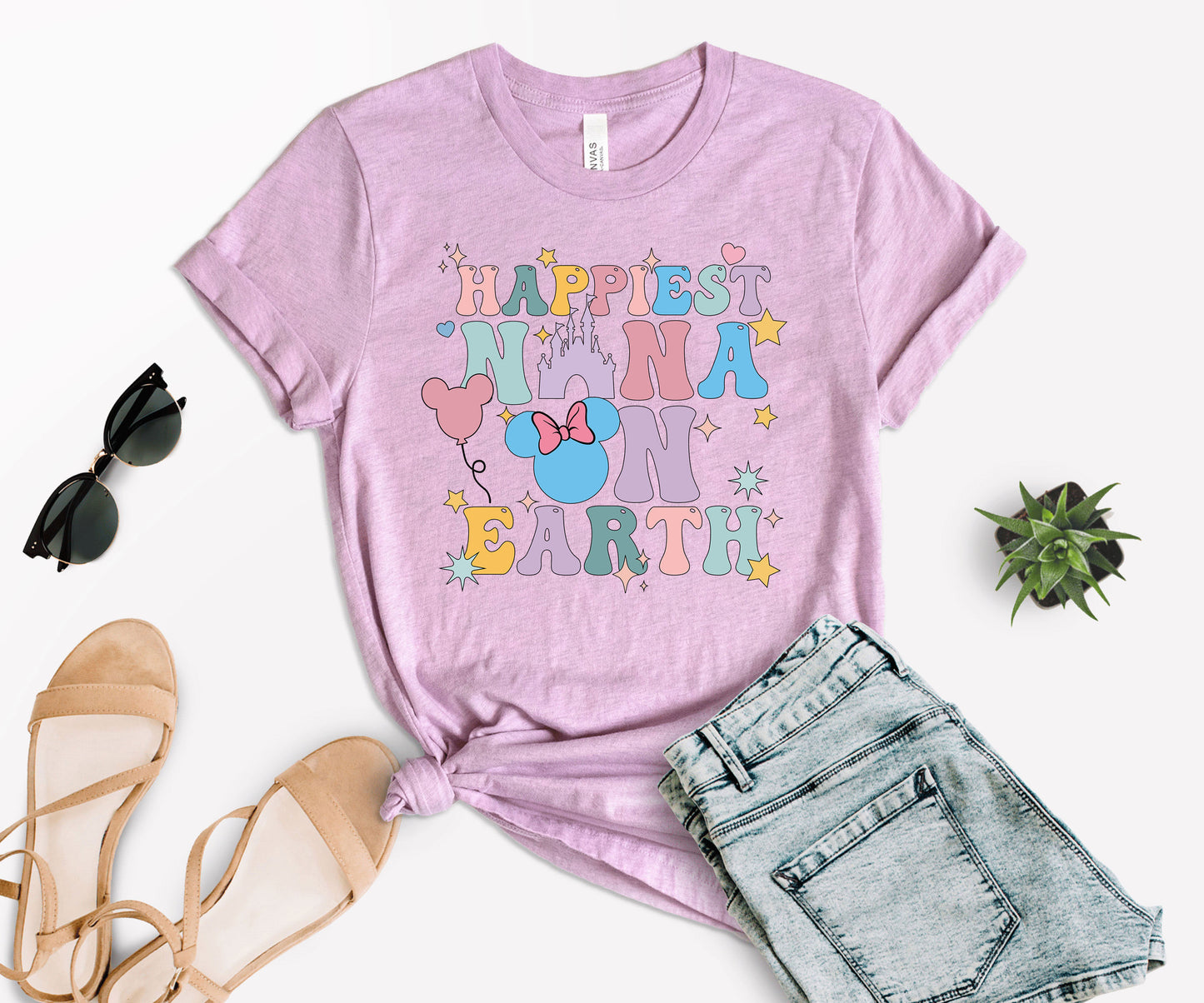 Nana T-Shirts, Nana Shirt Ideas, Happiest Grandma on Earth-newamarketing