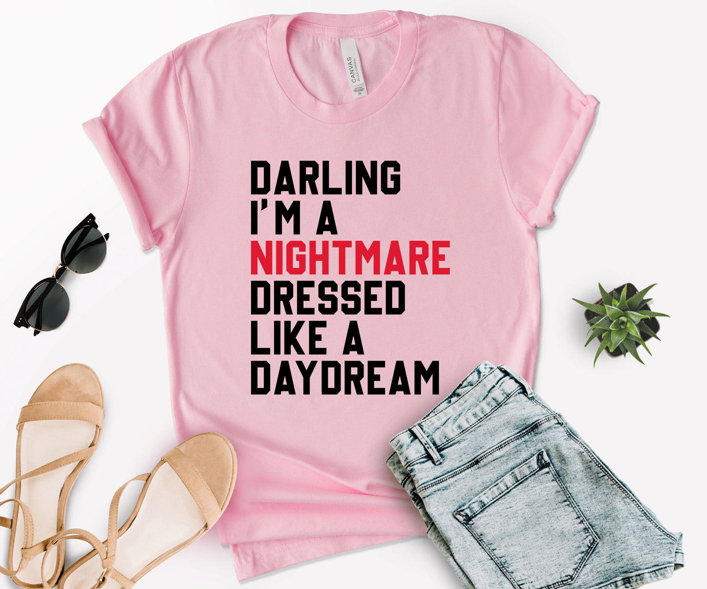 Darling I’m a Nightmare Dressed Like a Daydream Shirt, Taylor Swift Shirt-newamarketing