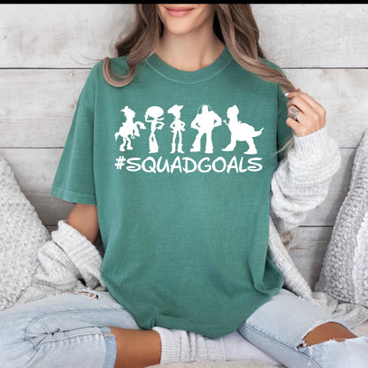 Comfort Color T-Shirt, Disney Squad Shirt, Squad Goals Shirt-newamarketing