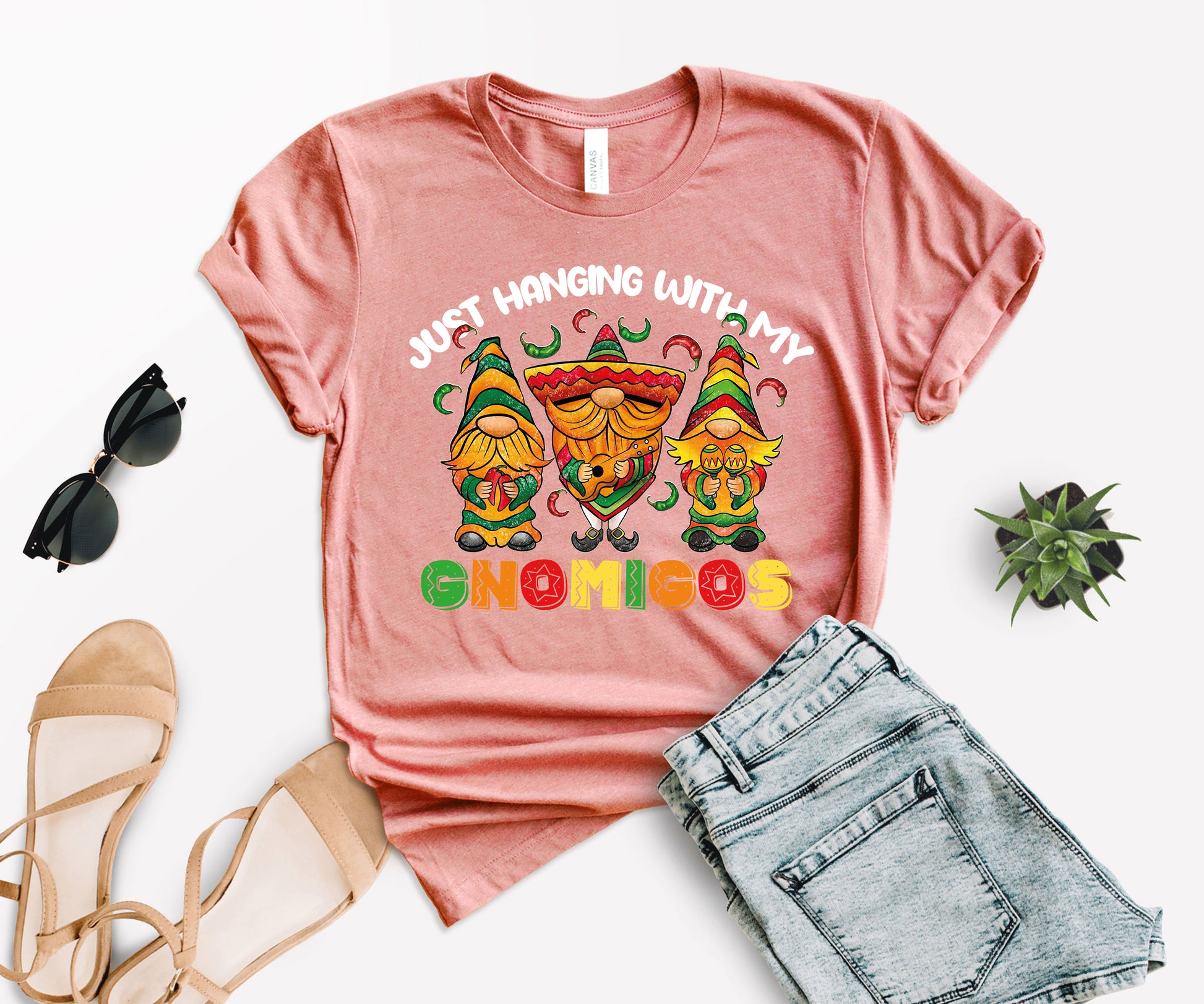 Gnomes Shirts, Funny Mexican Shirts, Hanging with My Gnomies Shirt-newamarketing