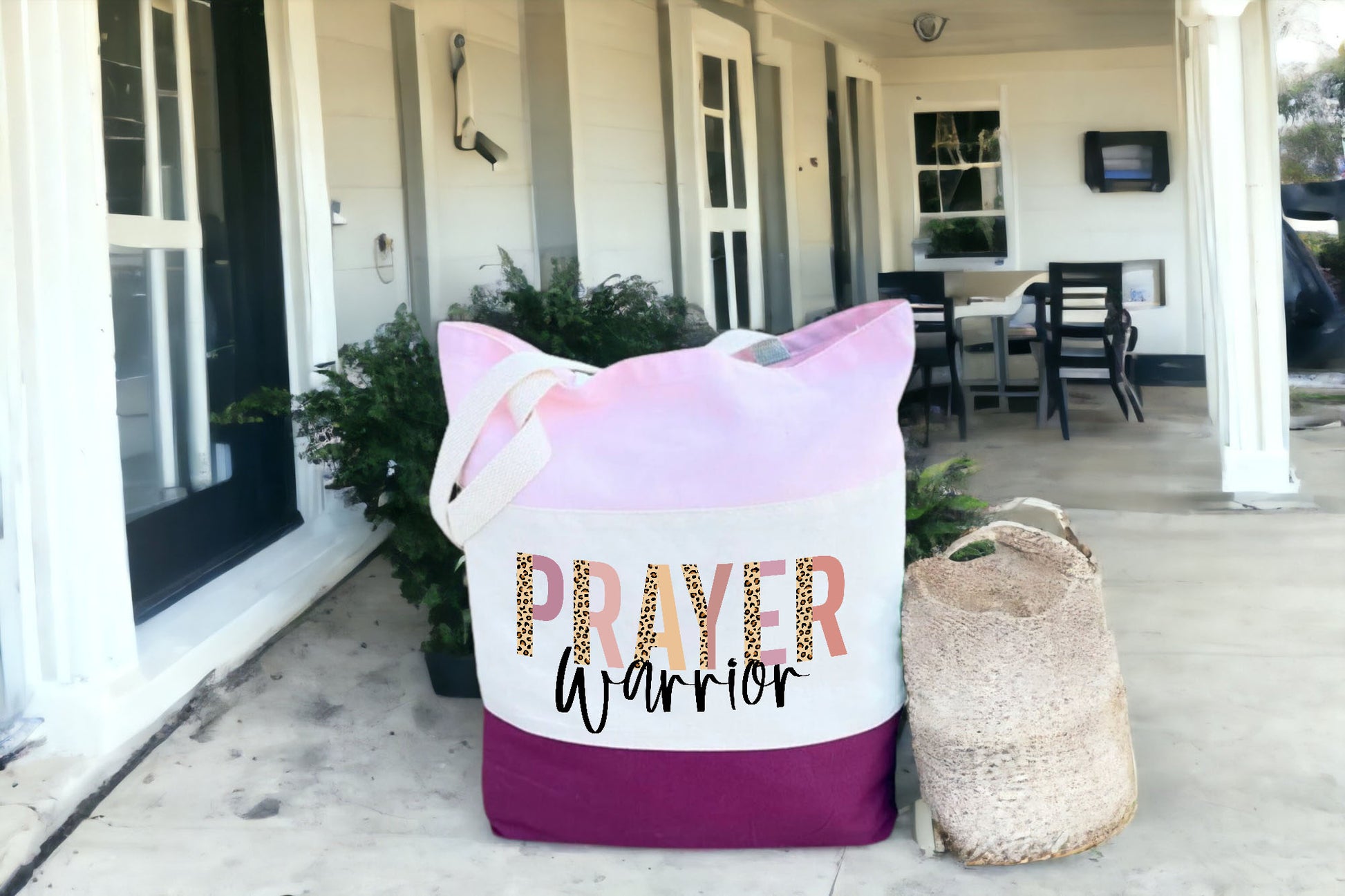 Grandmother Tote, Prayer Warriors, Church tote, Christianity Tote