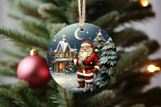 Cute Santa Claus Christmas Ornaments, Christmas Decorations