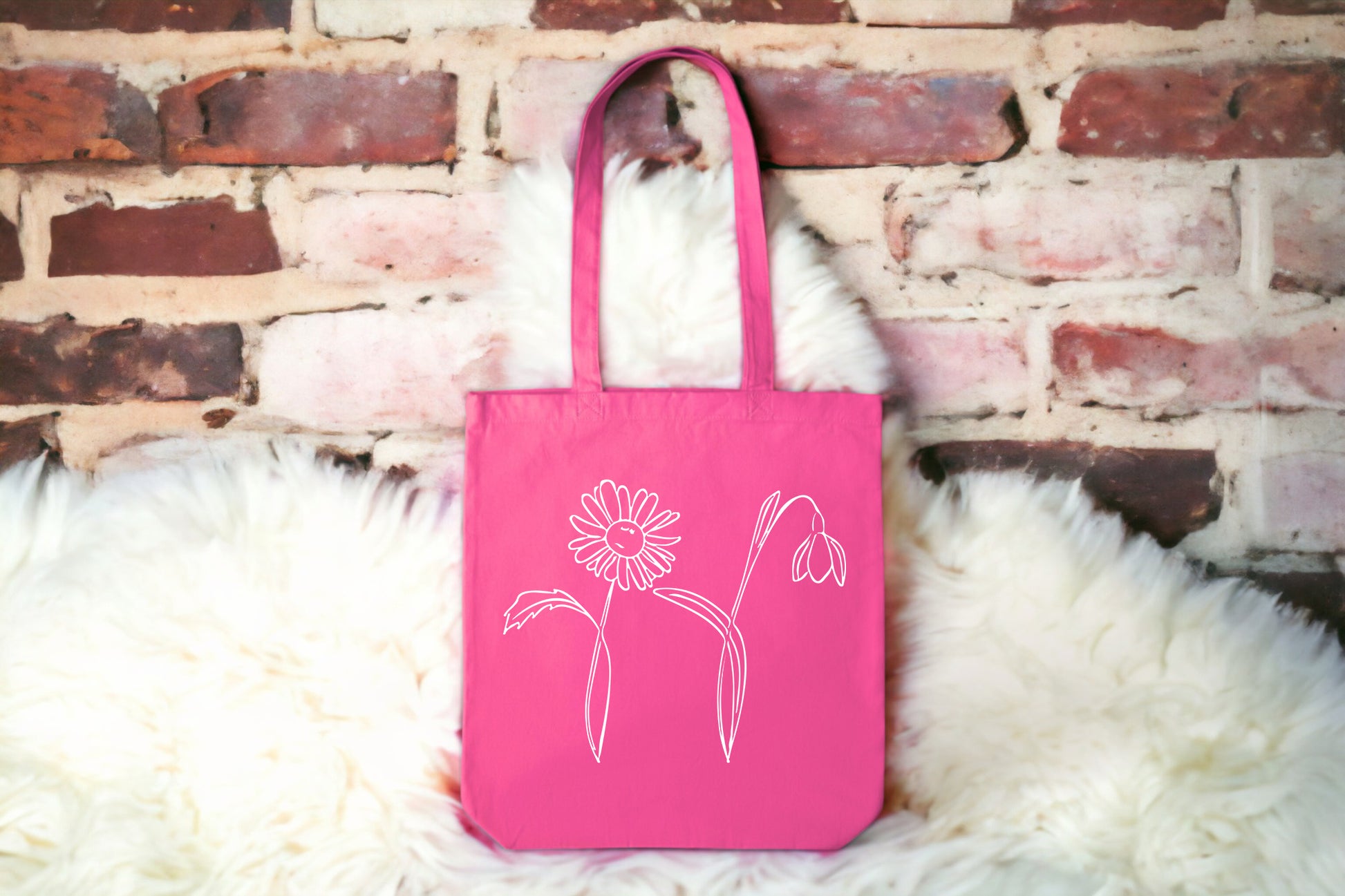 Birth Month Flower, Custom Tote Bag, Birthday Tote Bags-newamarketing