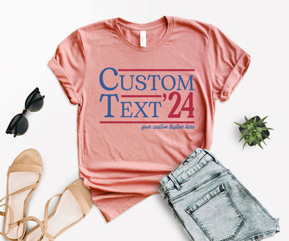 Custom Name T-Shirt, Personalized Shirts, Custom Election Shirt-newamarketing