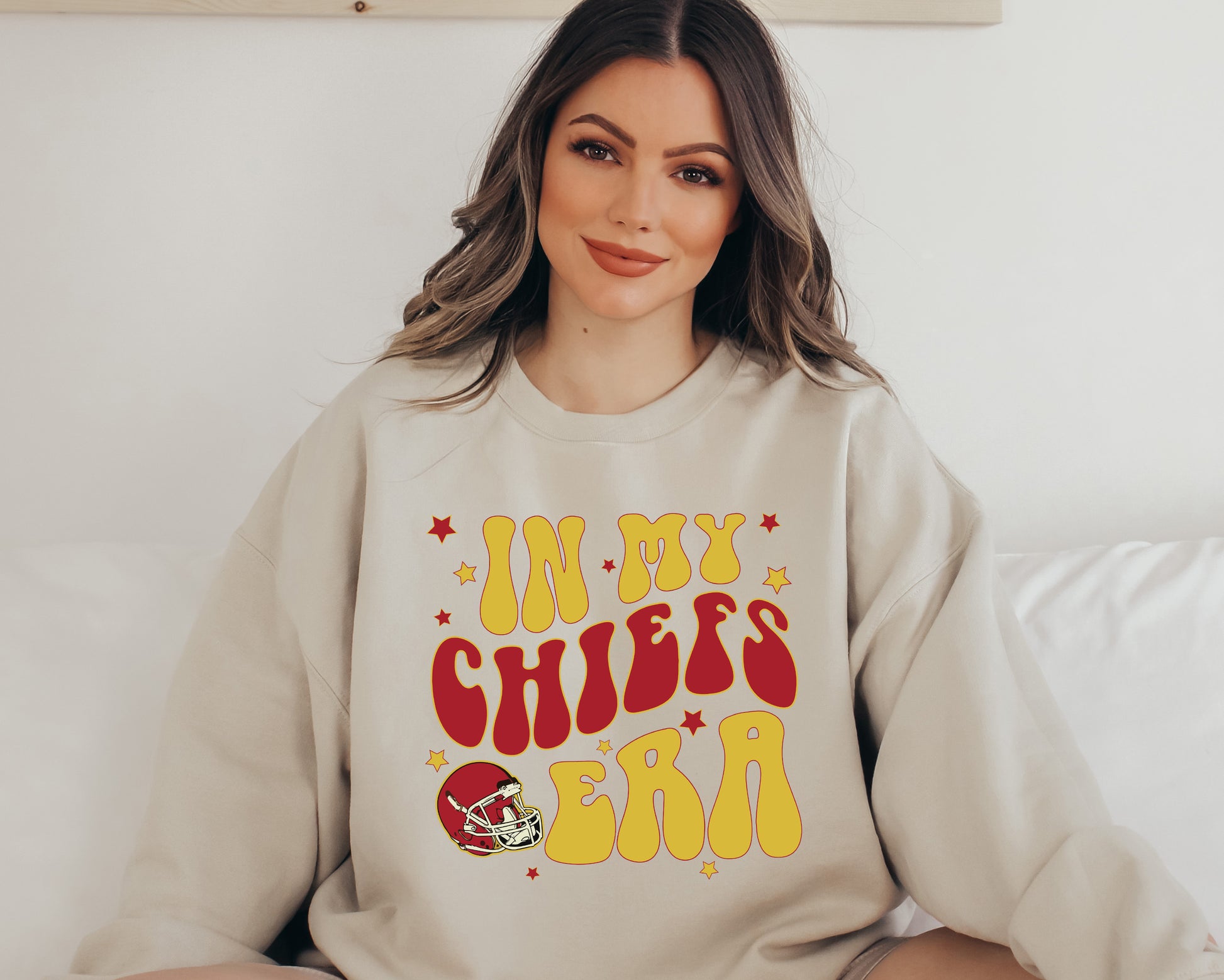 In My Chiefs Era Sweatshirt, Kansas City Chiefs Crewneck, Kelce Sweatshirt-newamarketing