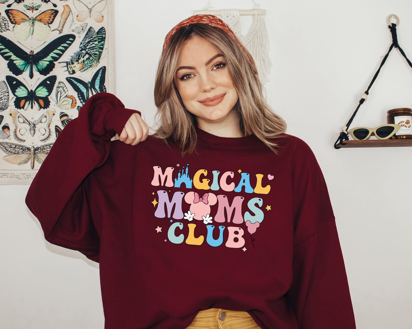 Magical Moms Club Sweatshirt, Good Moms Club Sweater, Magic Sweater-newamarketing