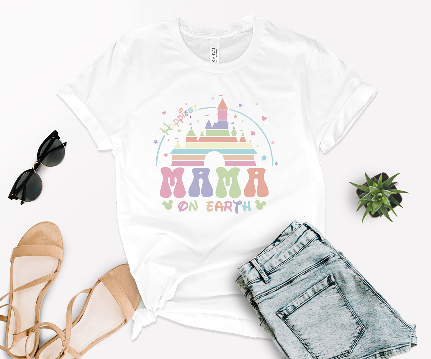 Happiest Mama on Earth Shirt, Mama Shirts Ideas, Happy Mama Shirt-newamarketing