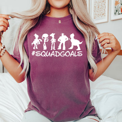 Comfort Color T-Shirt, Disney Squad Shirt, Squad Goals Shirt-newamarketing