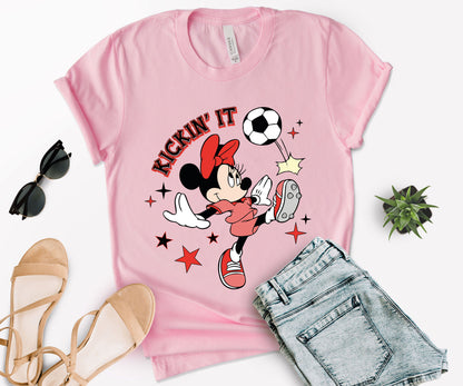 Disney Soccer Shirt, Disney Football Shirt, Mickey Mouse Football Shirt-newamarketing