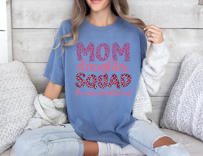 Mom Daughter Squad Shirt, Unbreakable Bond Shirt, Comfort Colors Tee-newamarketing