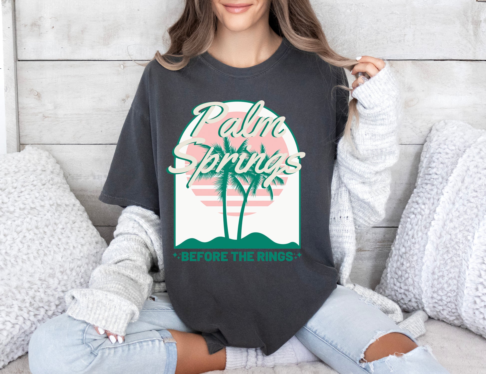 Comfort Color T-Shirt, Palm Springs T-Shirt, Palm Springs California Shirt-newamarketing