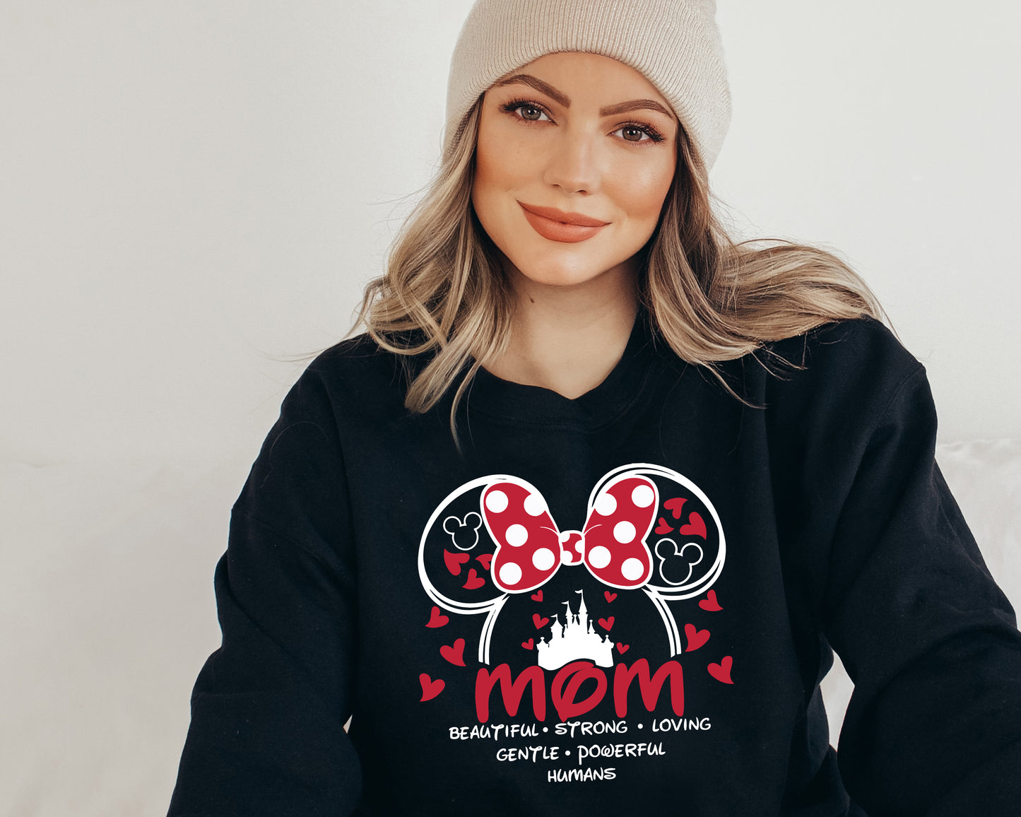 Minnie Mouse Sweatshirt, Minnie Mouse Hoodie, Womens Minnie Sweatshirt-newamarketing