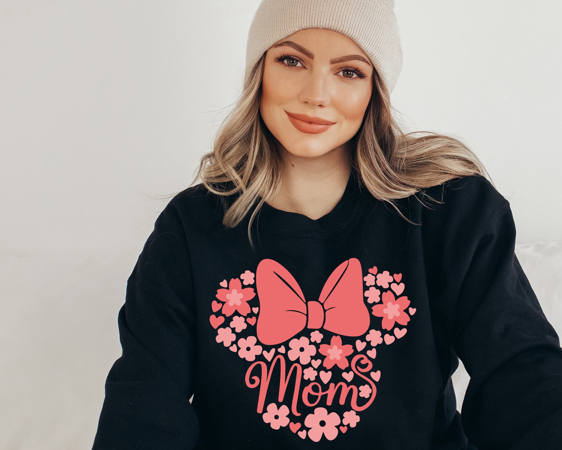 Disney Mom Sweatshirt, Minnie Mouse Hoodies, Minnie Sweatshirt Womens-newamarketing