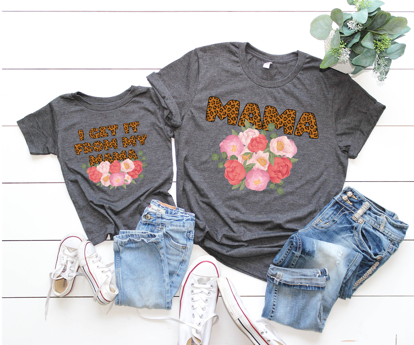 Mommy And Me Mother's Day Shirts, I Got It From My Mama Shirt, Best Gifts For A New Mom-newamarketing