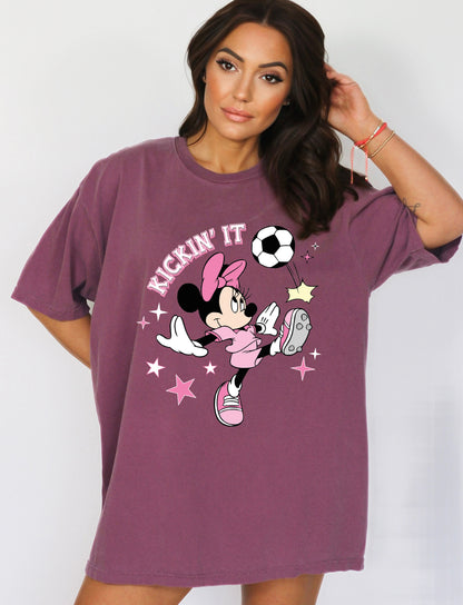 Comfort Colors T-Shirt, Disney Football Shirt, Disney Soccer Shirt-newamarketing