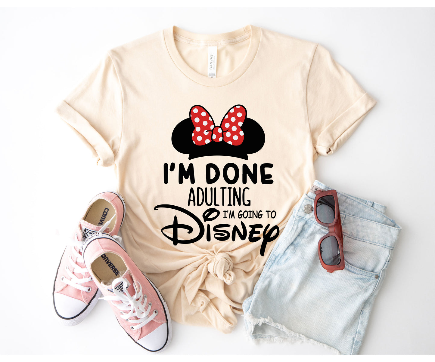 I'm Done Adulting I'm Going to Disney Shirt, Funny Disneyland Shirt-newamarketing