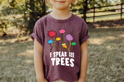 Dr Seuss I Speak For The Trees Toddler Shirt, Dr. Seuss Shirt, I Speak For The Trees Shirt-newamarketing