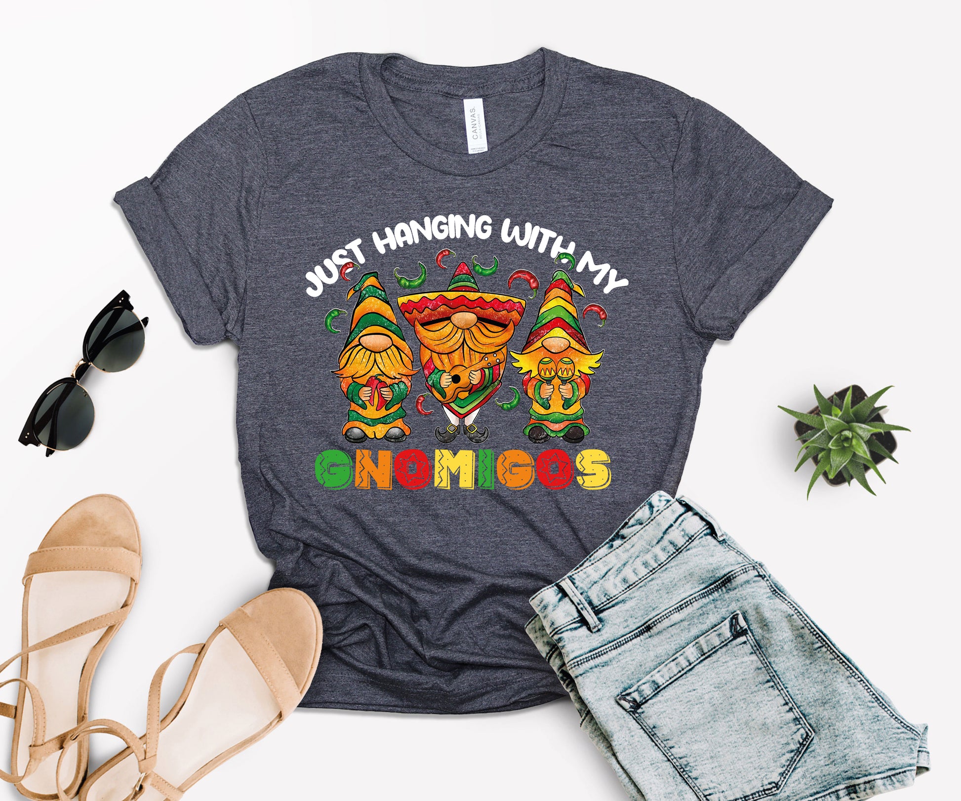 Gnomes Shirts, Funny Mexican Shirts, Hanging with My Gnomies Shirt-newamarketing