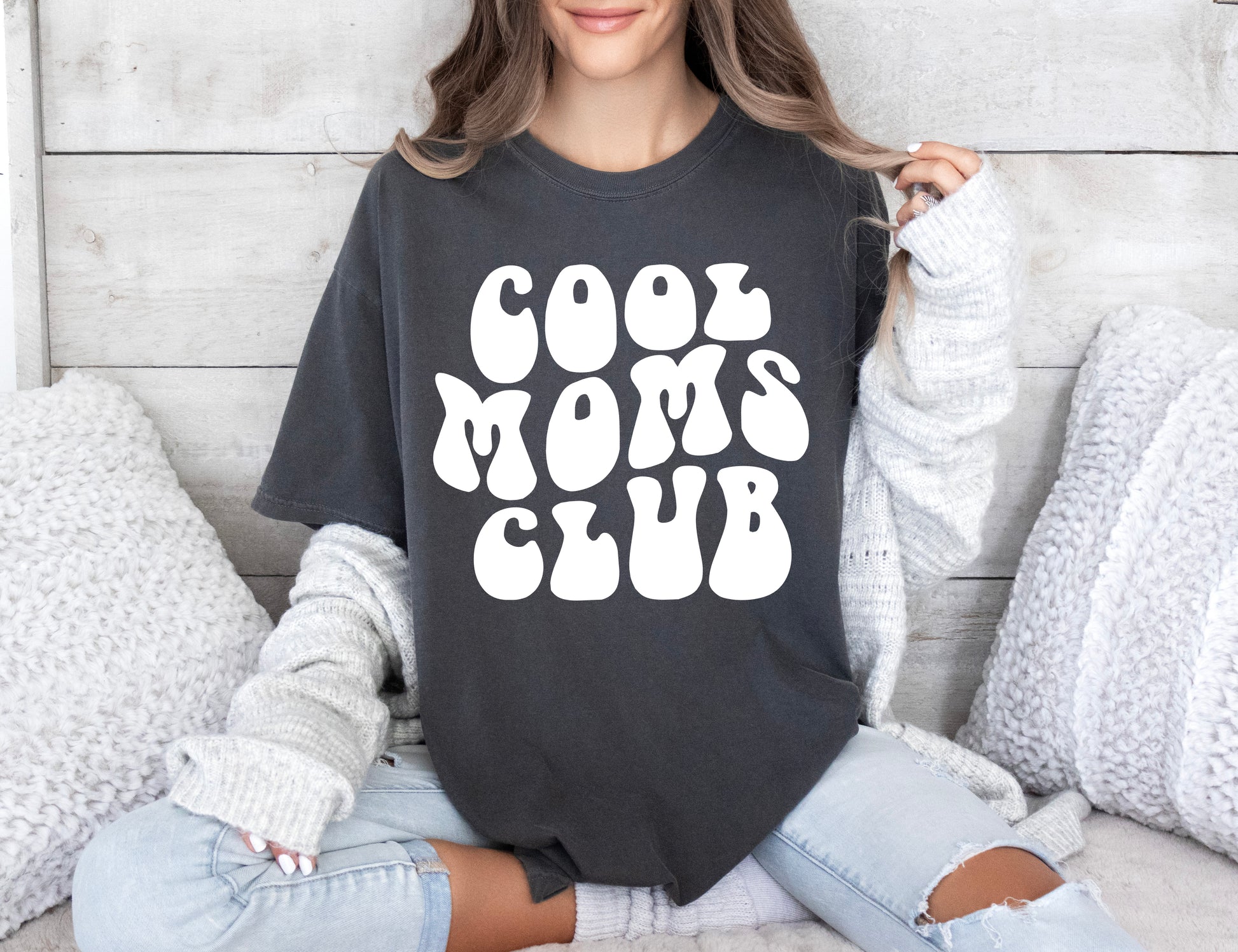 Cool Mom Club Shirt, Comfort Colors Mama Shirt, Cool Comfort Colors T-Shirts-newamarketing