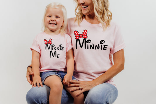 Mommy and Mini Shirts, Minnie and Minnie Me Shirts, Mom and Me Disney Shirts-newamarketing