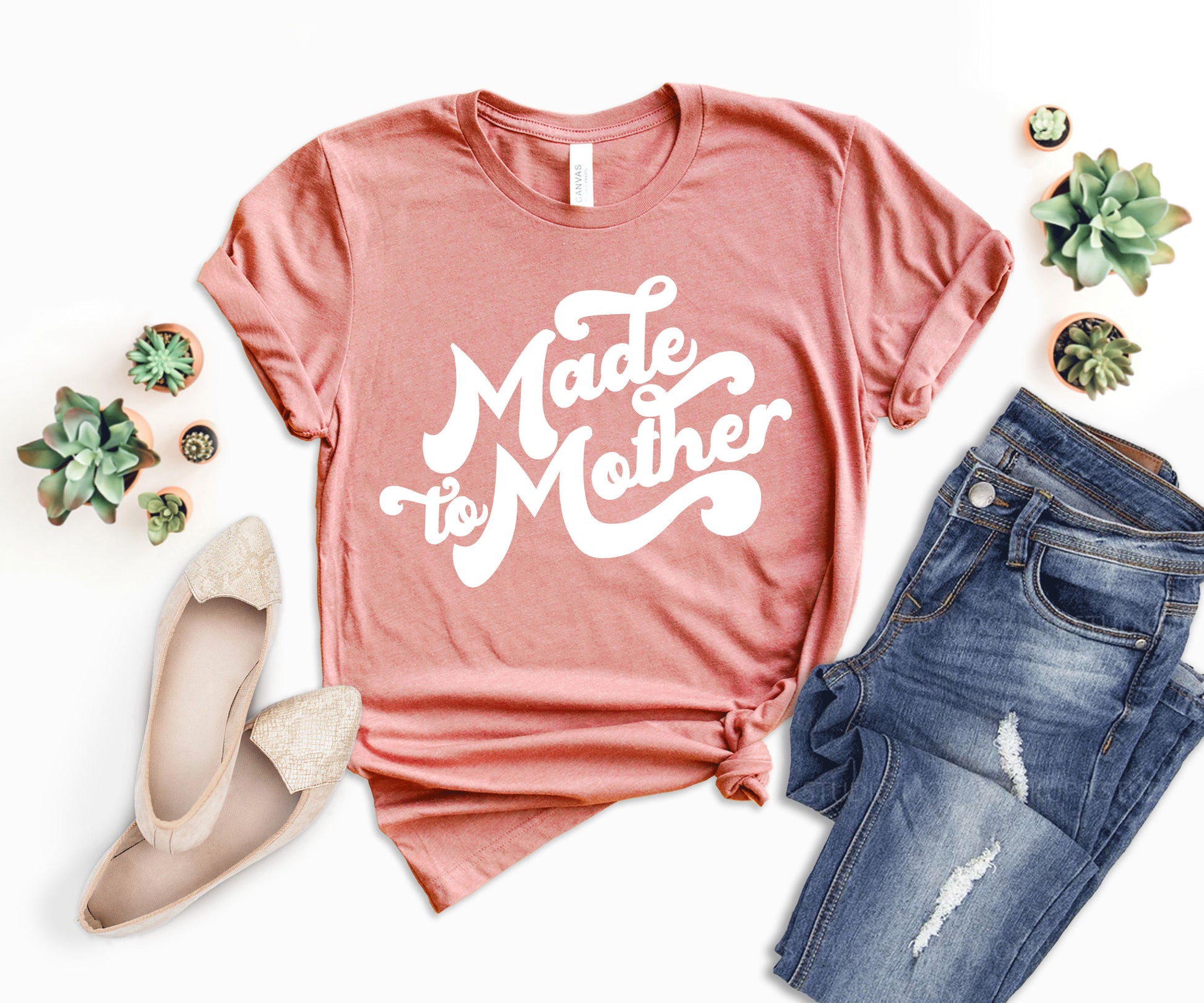 Made to Mother Shirt, T-shirts for Mom, Mom Life T-shirts-newamarketing