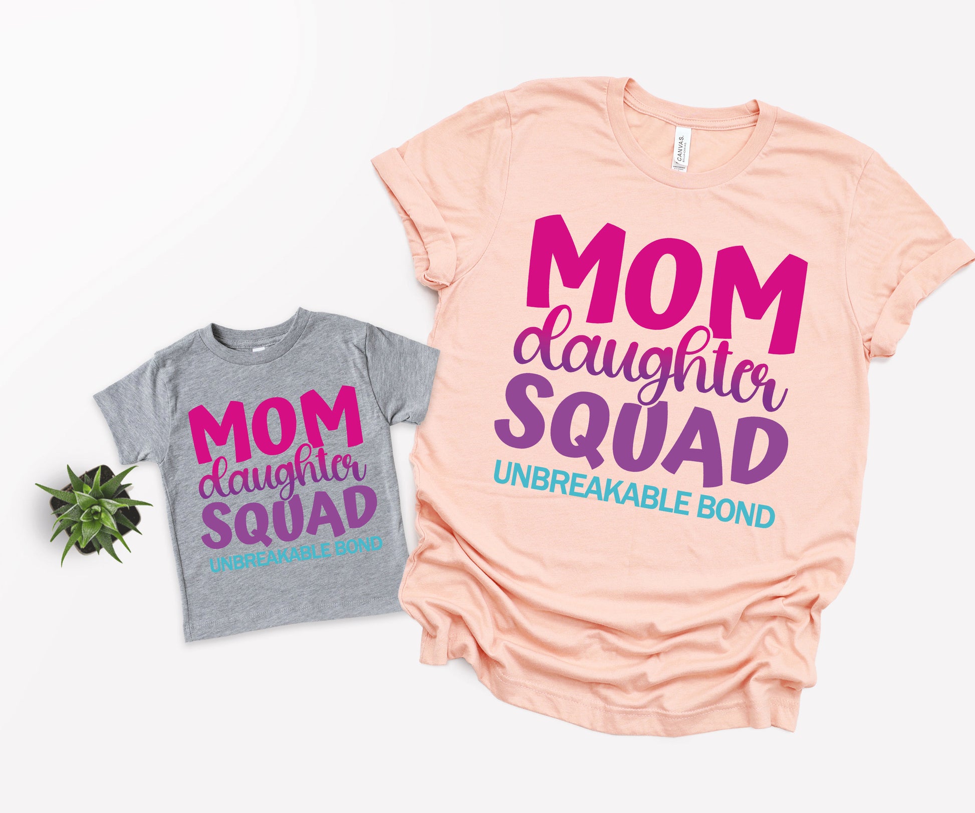 Mom Daughter Squad Shirts, A Mother and Daughter Bond Shirts, Mom Squad Shirts-newamarketing