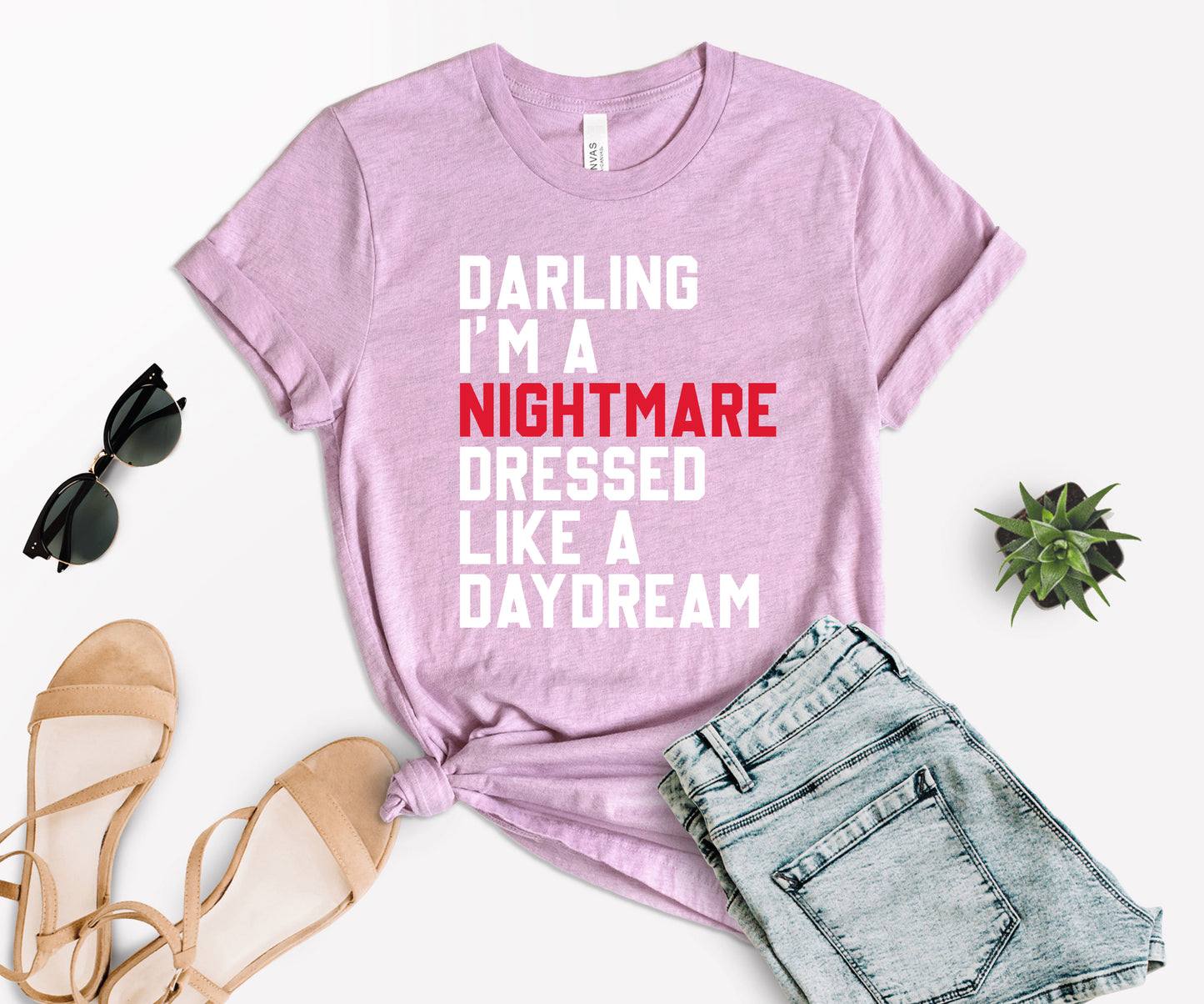 Darling I’m a Nightmare Dressed Like a Daydream Shirt, Taylor Swift Shirt-newamarketing