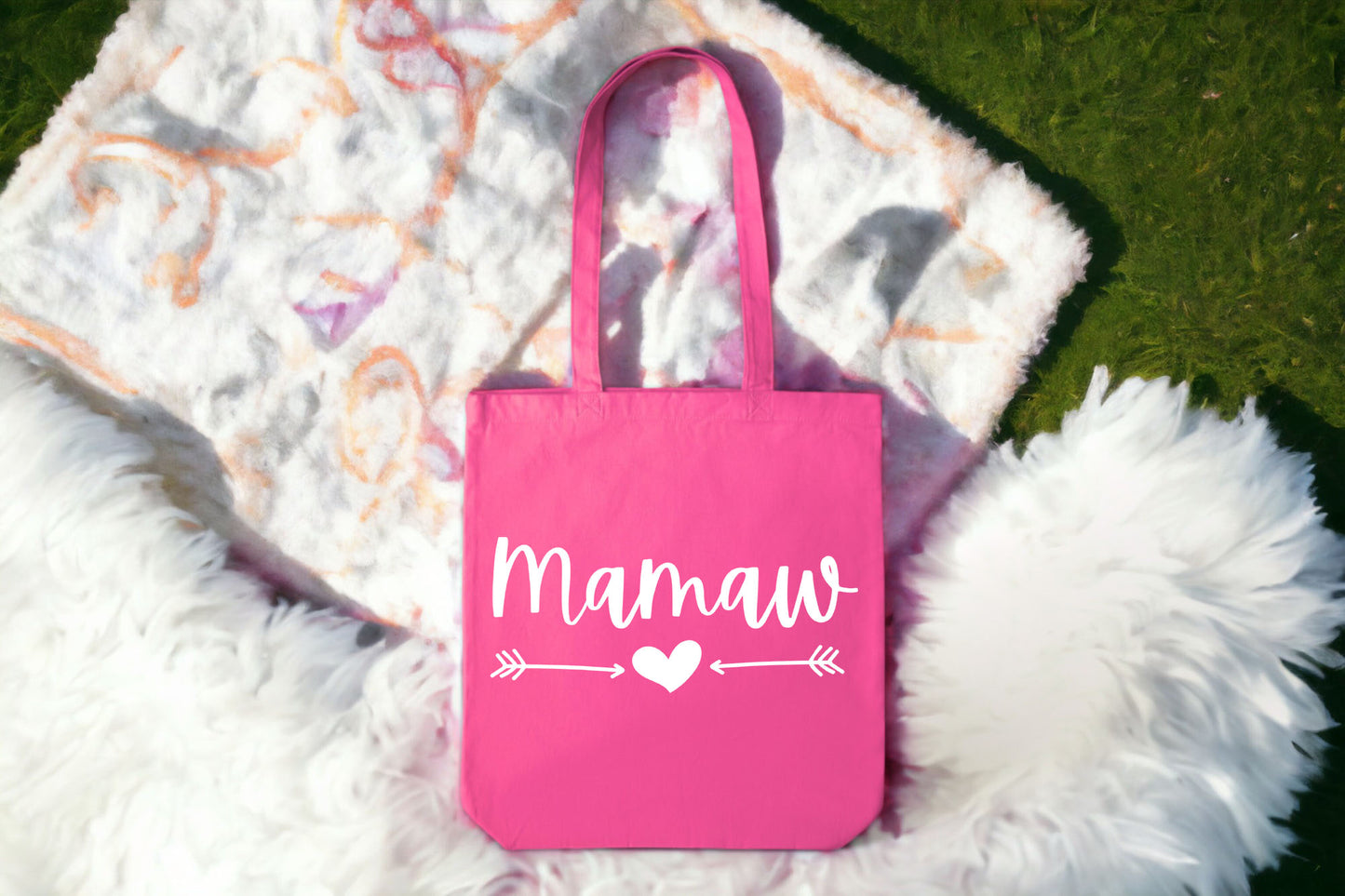 Mama Tote Bag, Grandma Gift, Mamaw Gift-newamarketing