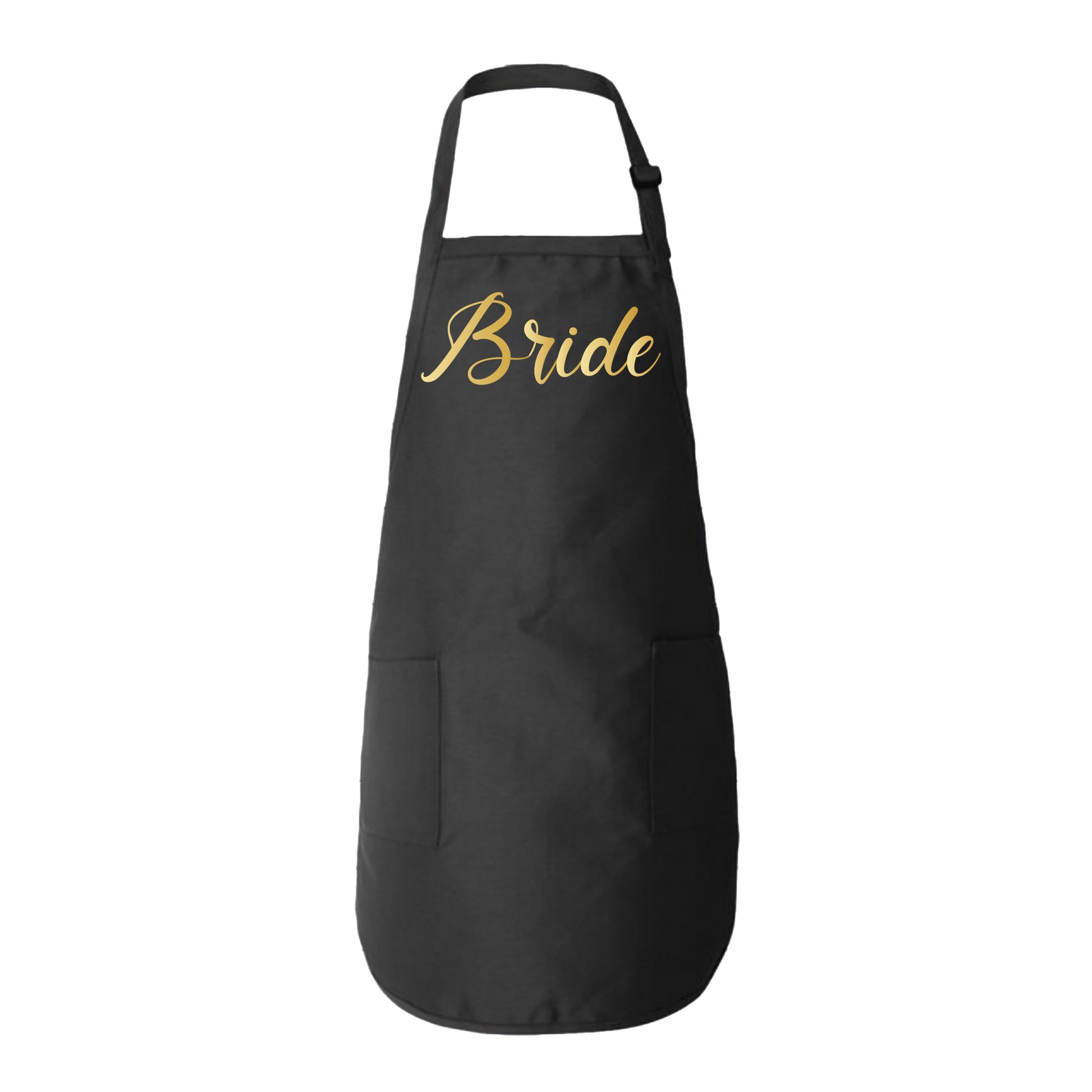 Cute Apron With Pockets, Bride To Be Apron, Wedding Shower Gift For Bride-newamarketing