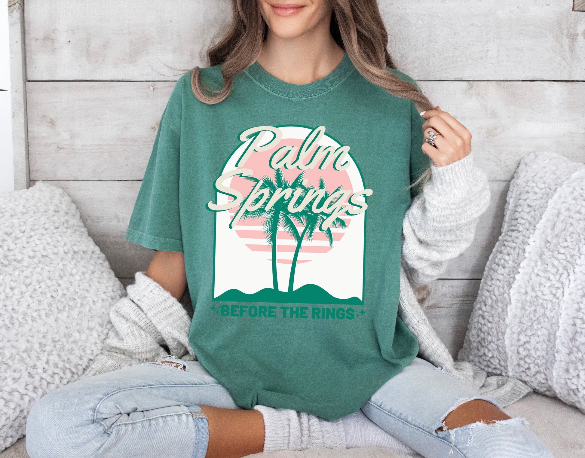 Comfort Color T-Shirt, Palm Springs T-Shirt, Palm Springs California Shirt-newamarketing