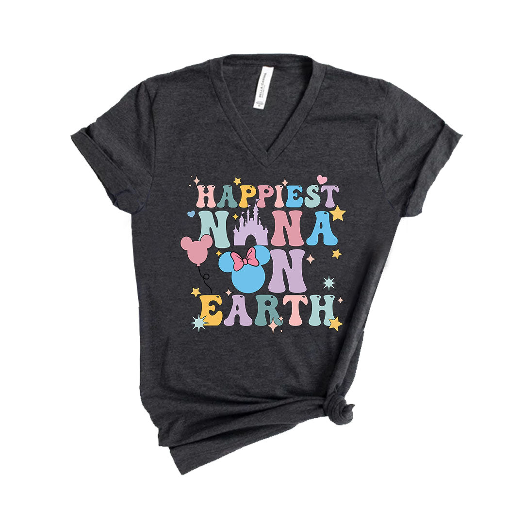 Nana T-Shirts, Nana Shirt Ideas, Happiest Grandma on Earth-newamarketing