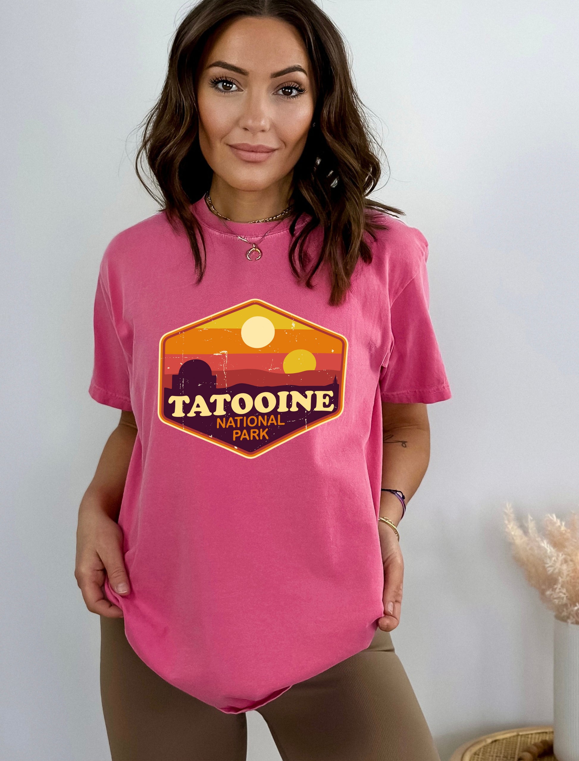 Comfort Color T-Shirts, Tatooine National Park Shirt, Camping Shirt Media-newamarketing