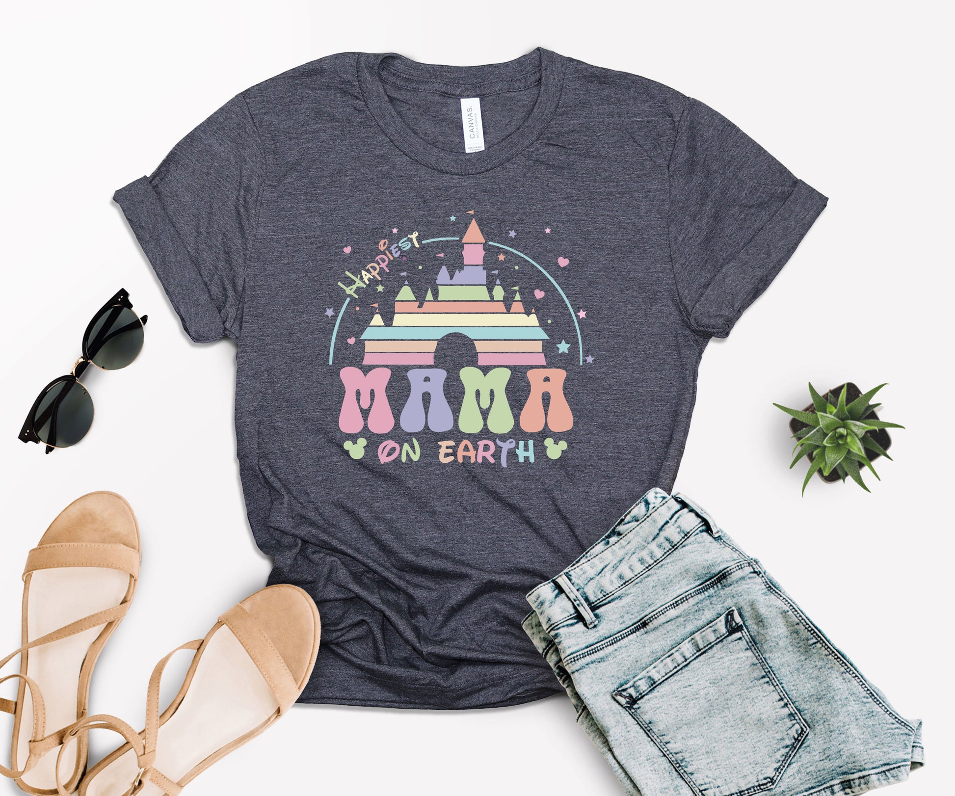 Happiest Mama on Earth Shirt, Mama Shirts Ideas, Happy Mama Shirt-newamarketing