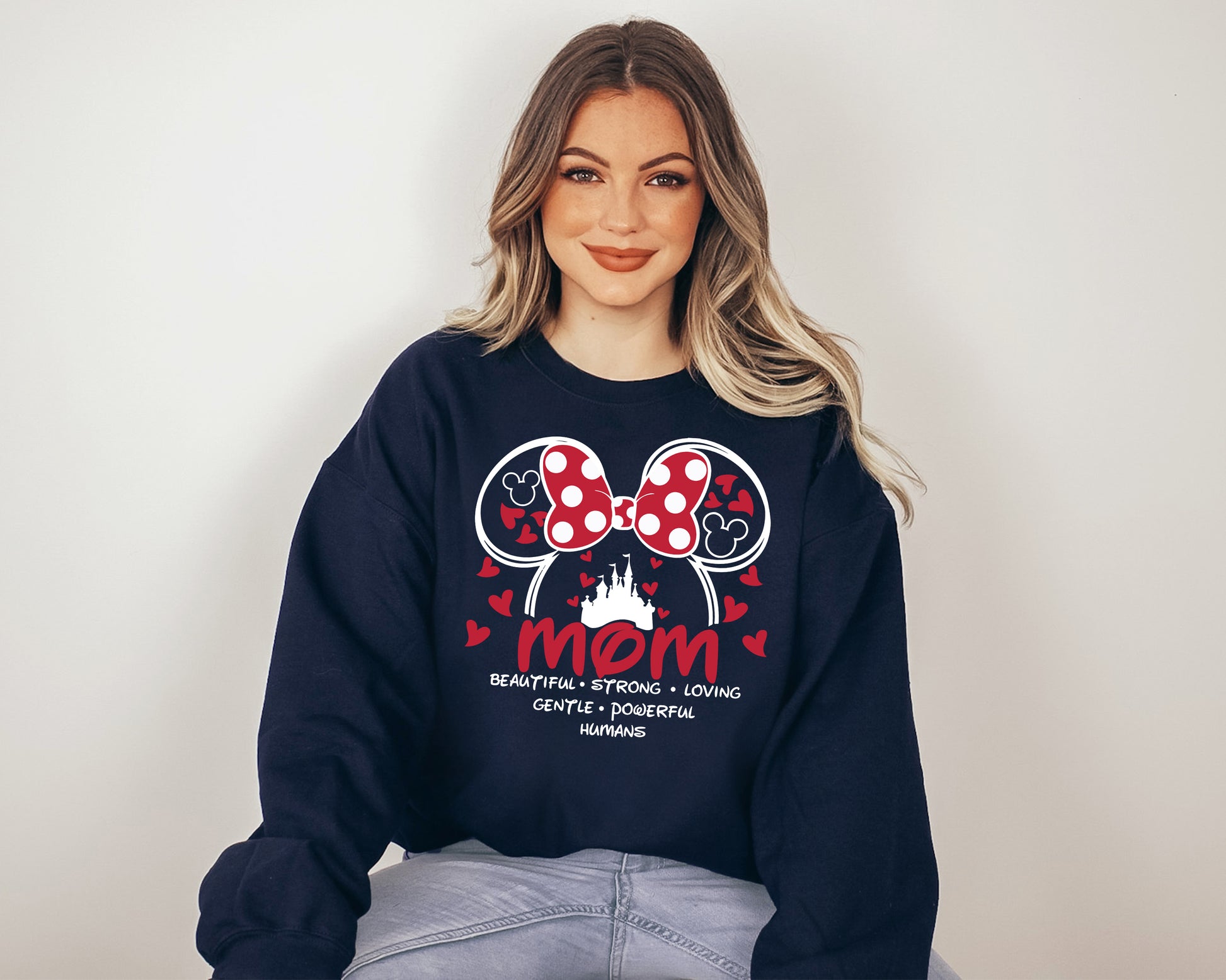 Minnie Mouse Sweatshirt, Minnie Mouse Hoodie, Womens Minnie Sweatshirt-newamarketing