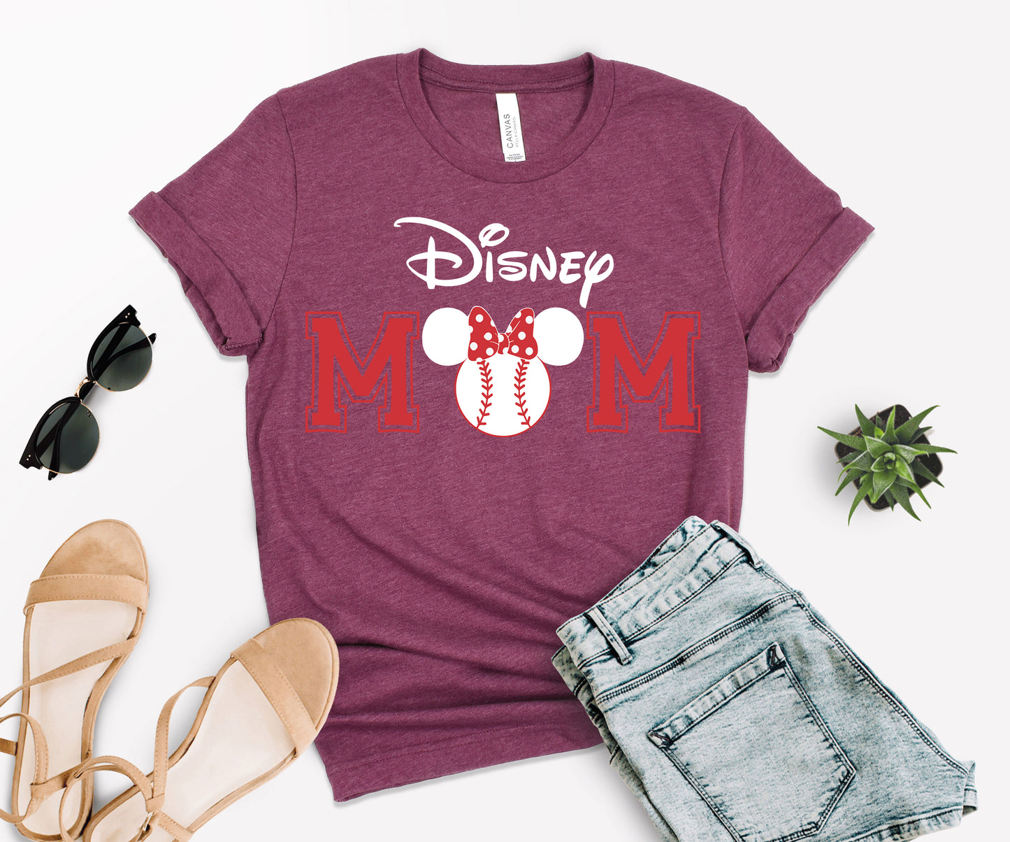 Disney Mom Shirts, Minnie Mouse Mom Shirt, Mom Mickey Mouse Shirt-newamarketing