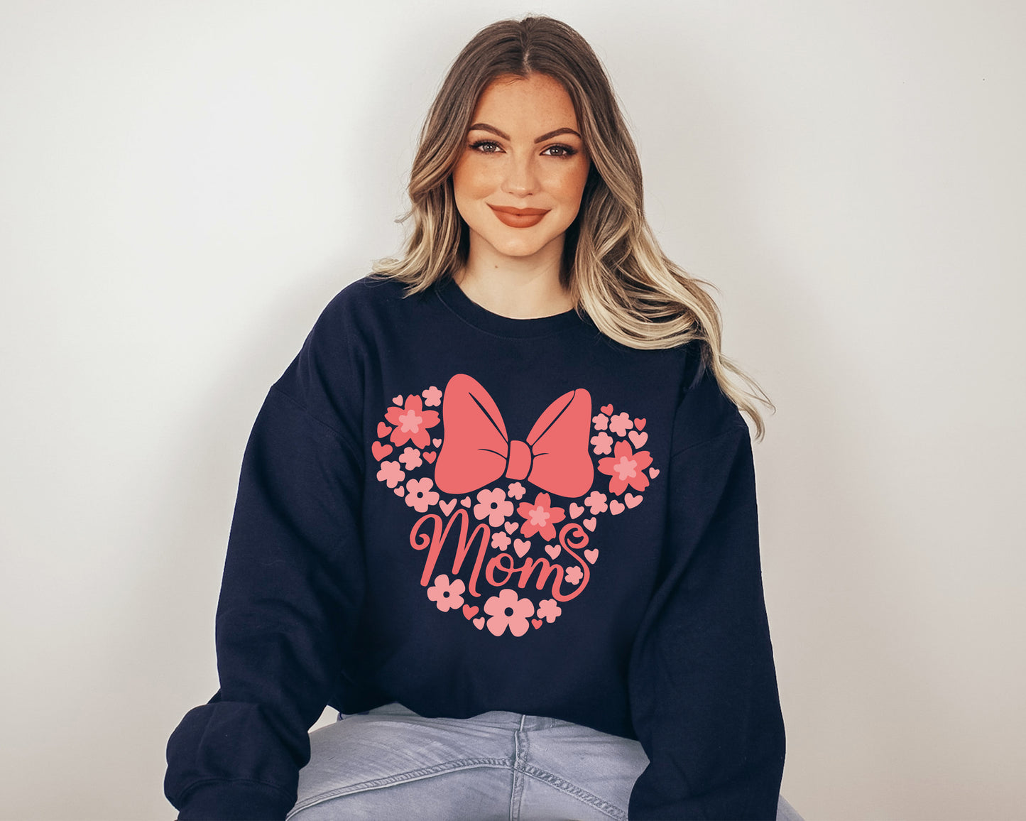 Disney Mom Sweatshirt, Minnie Mouse Hoodies, Minnie Sweatshirt Womens-newamarketing