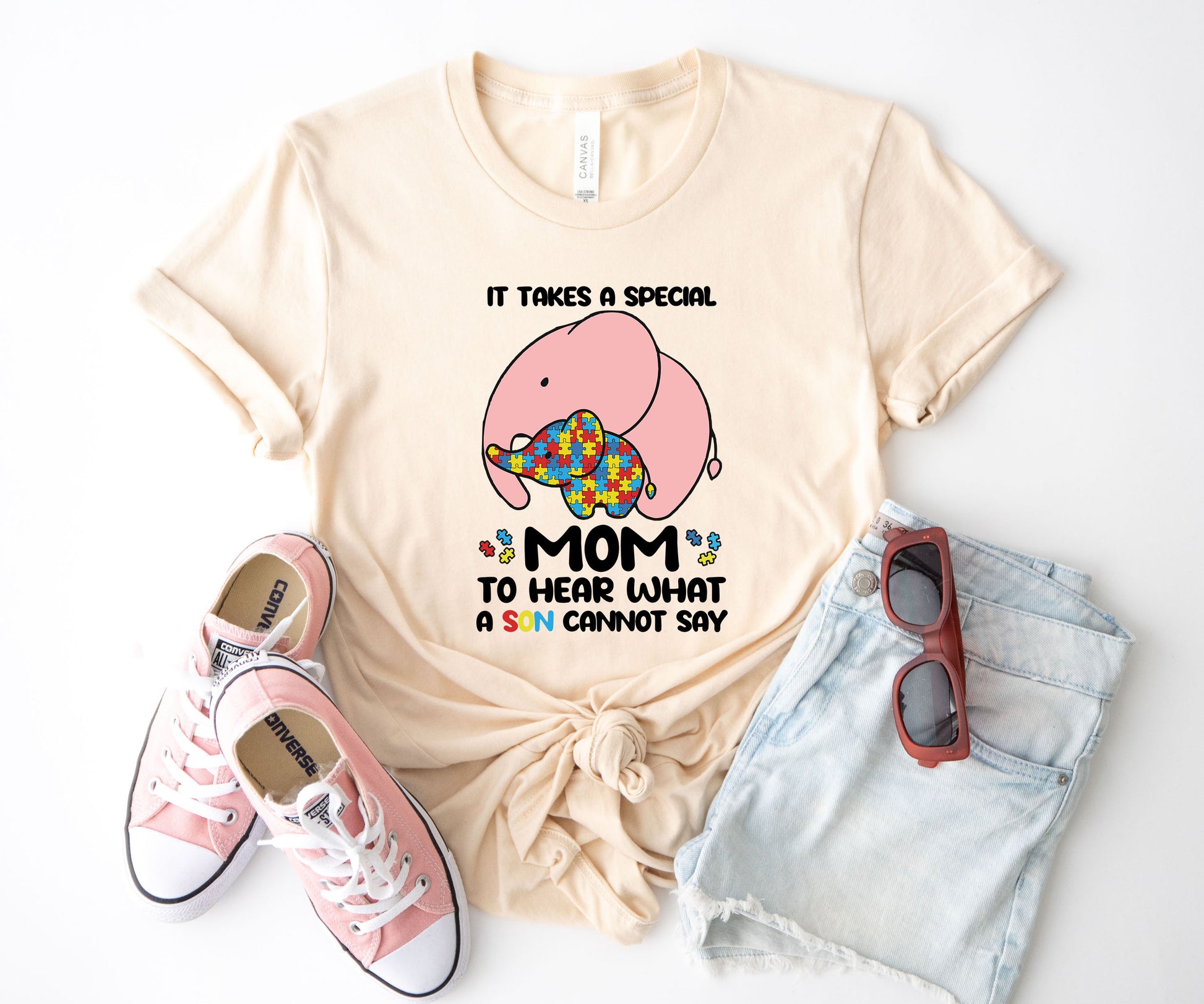 Autism Mom Shirt, Autism Awareness T-Shirt, Autism Speaks Tee Shirts-newamarketing