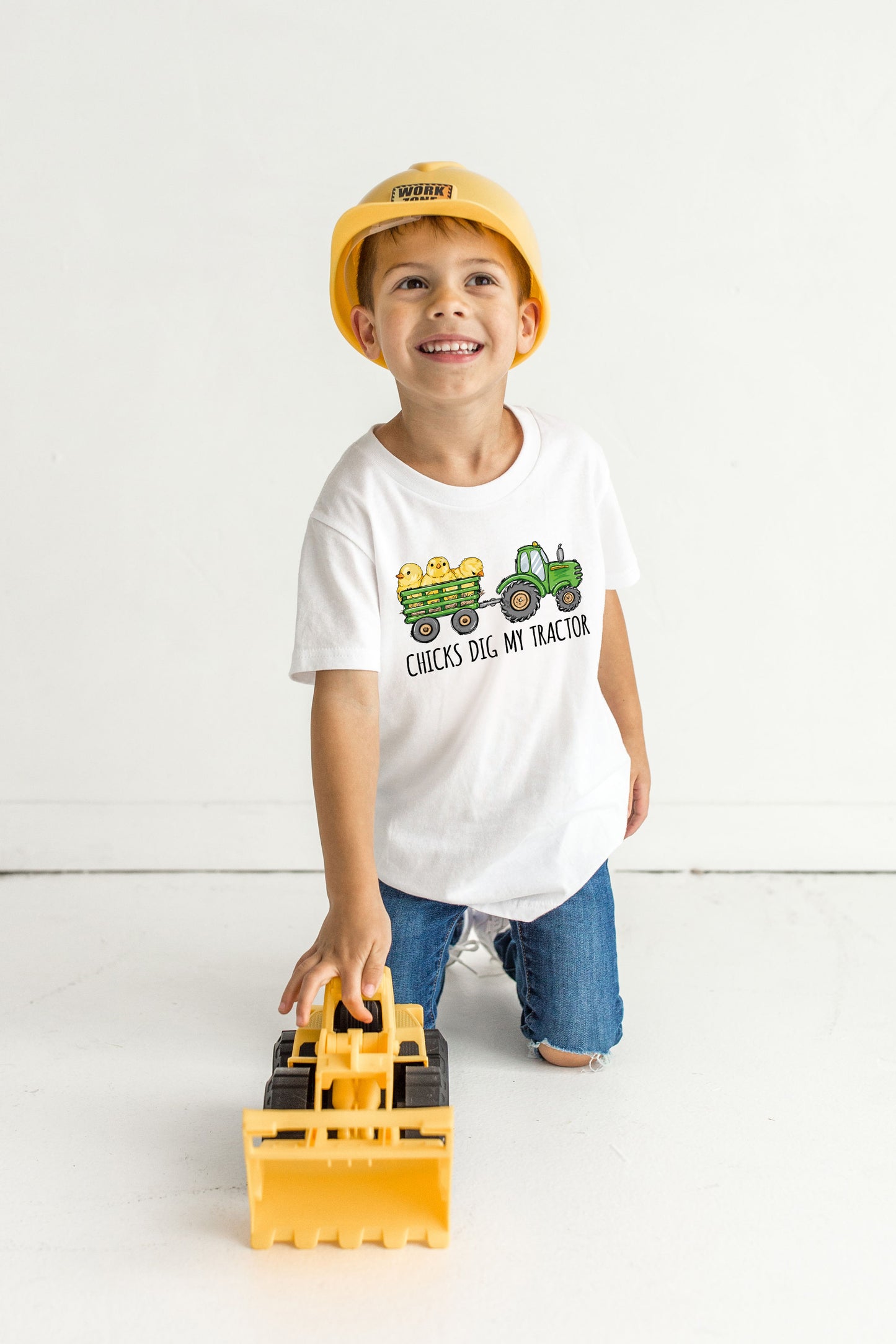 Chicks Dig Me Shirt, Chicks On Tractors, Easter Chick Shirt, Happy Easter Chicks-newamarketing