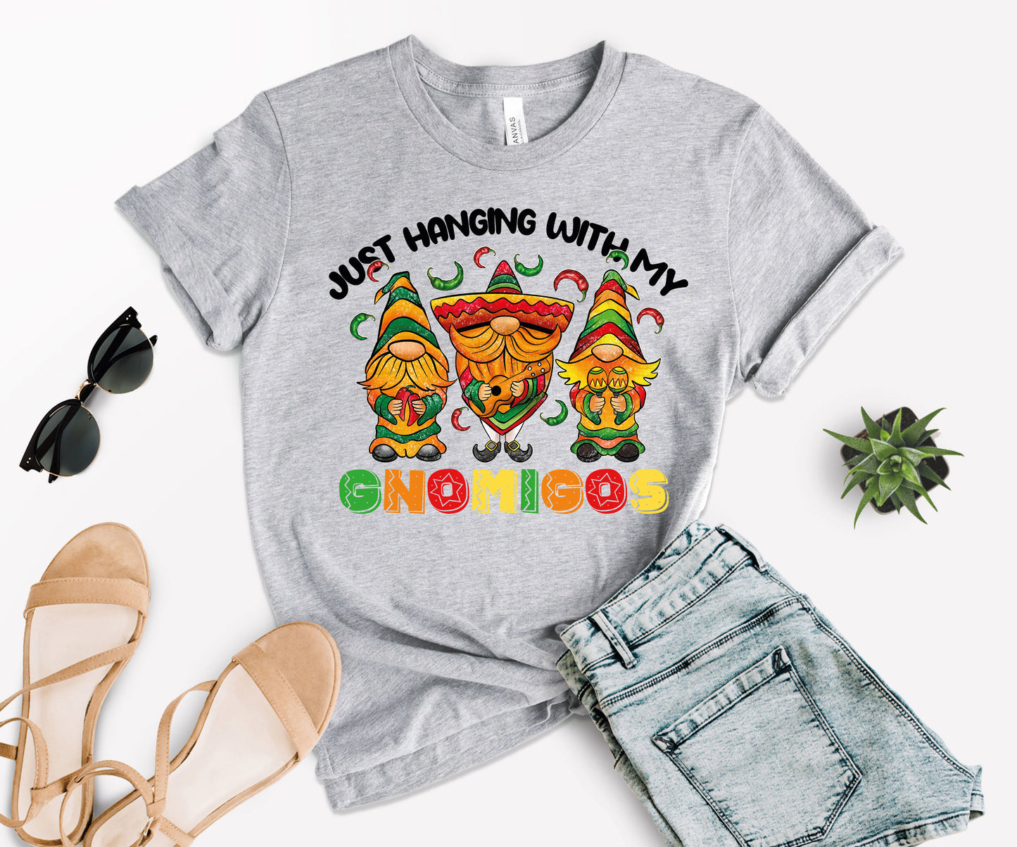 Gnomes Shirts, Funny Mexican Shirts, Hanging with My Gnomies Shirt-newamarketing