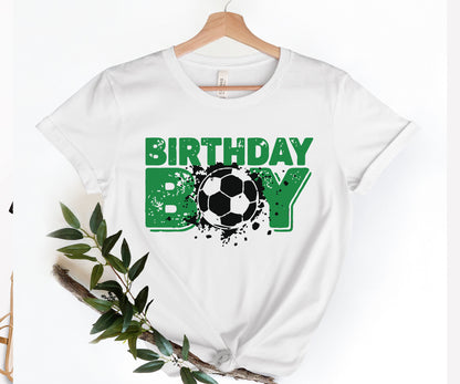 Soccer Birthday Shirt, Soccer Ball Shirt, Birthday Soccer Shirt