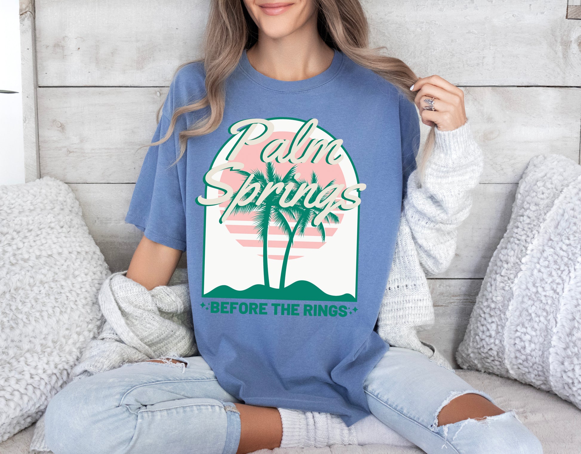 Comfort Color T-Shirt, Palm Springs T-Shirt, Palm Springs California Shirt-newamarketing