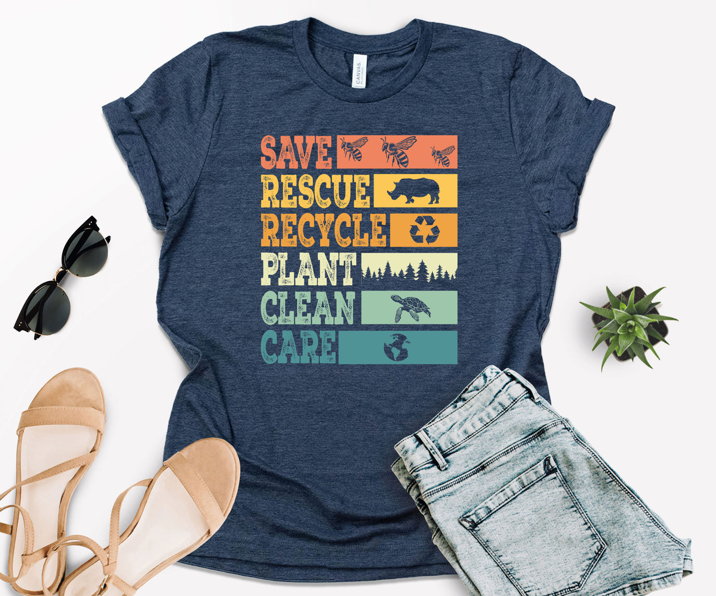 Save The World Shirt, Save The Planet Tee, Nature Lover T-Shirt-newamarketing