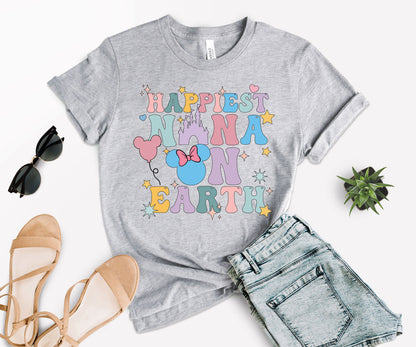 Nana T-Shirts, Nana Shirt Ideas, Happiest Grandma on Earth-newamarketing