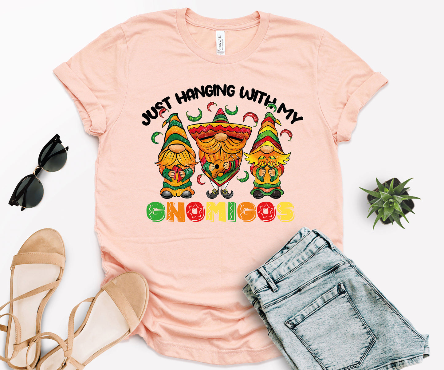 Gnomes Shirts, Funny Mexican Shirts, Hanging with My Gnomies Shirt-newamarketing