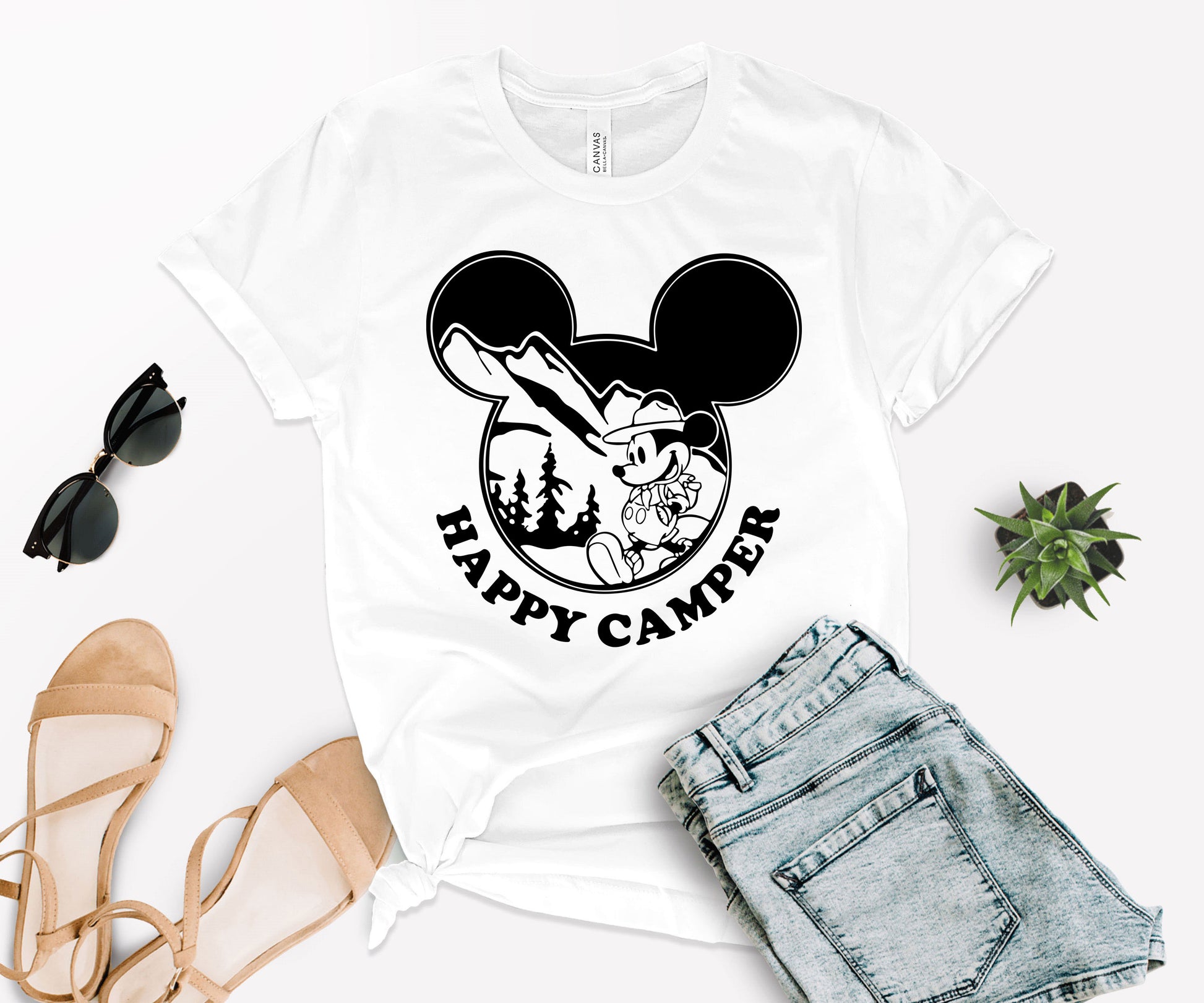 Happy Camper Shirt, Disney Camp Shirts, Camper Shirt-newamarketing