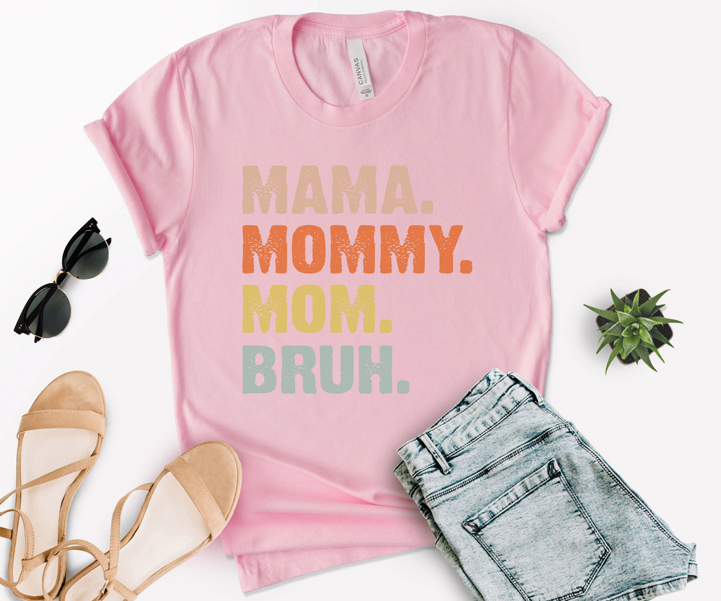 Mama Mommy Mom Bruh Shirt, Bruh Mom Shirt, Mother's Day Shirt-newamarketing